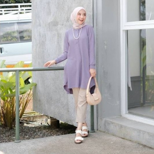 Sunny Tunik Lavender SM, LXL by Odeca Daily