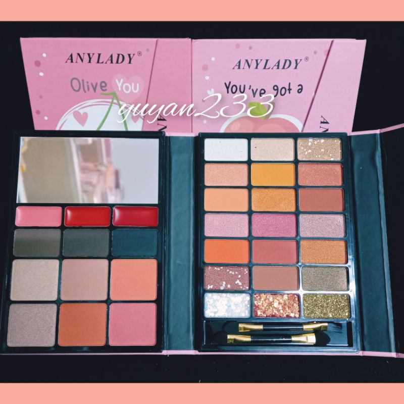 PROMO!!!EYESHADOW PALETTE FRUIT/PENGANTEN ANY LADY 8603F/8603D/8603G