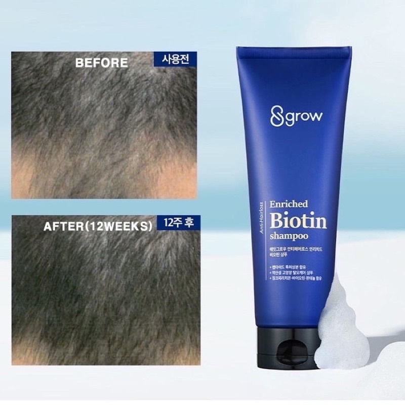 8 Grow Biotin Enriched Shampoo (BPOM)