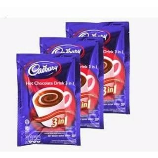 

Cadbury hot chocolate drink 3in1 30gr 1sachet