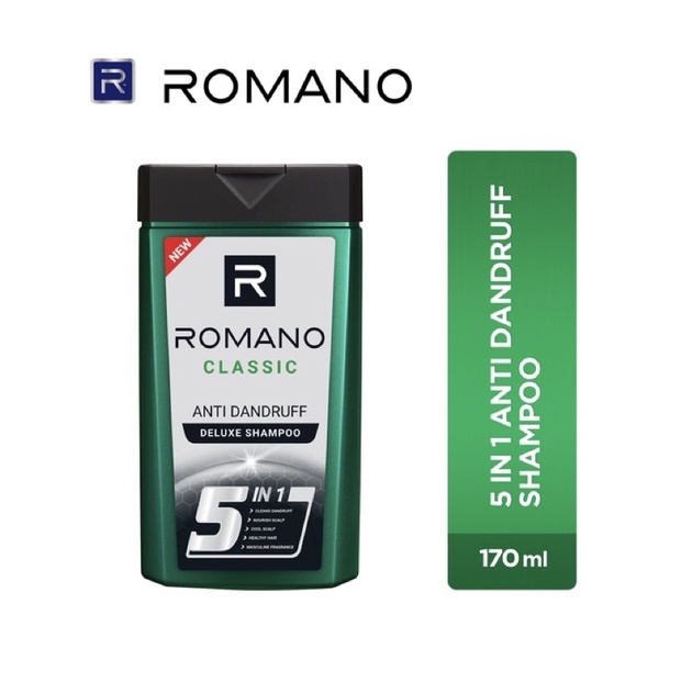 Romano Shampo Classic Anti Dandruff 170ML