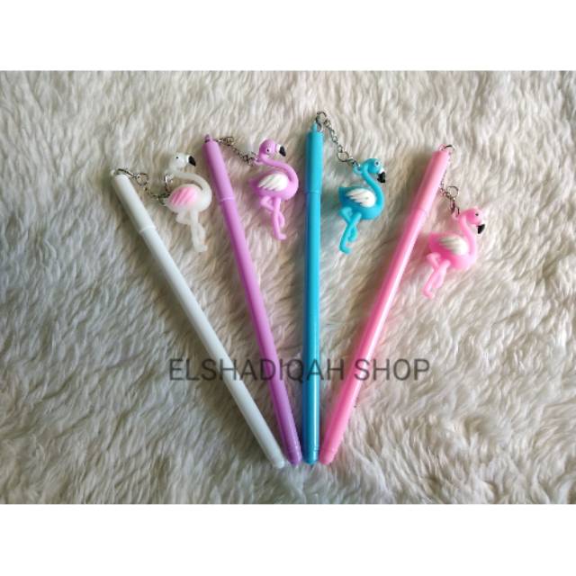 

PULPEN GEL FLAMINGO GANTUNG