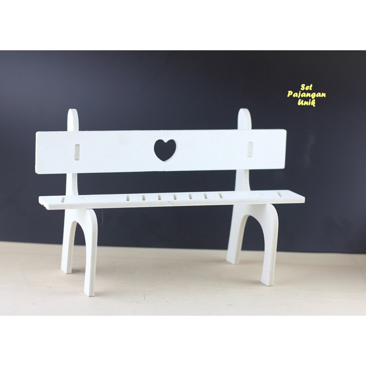 Set Pajangan Unik Couple 1 set isi sepasang boneka dan 1 bangku-8