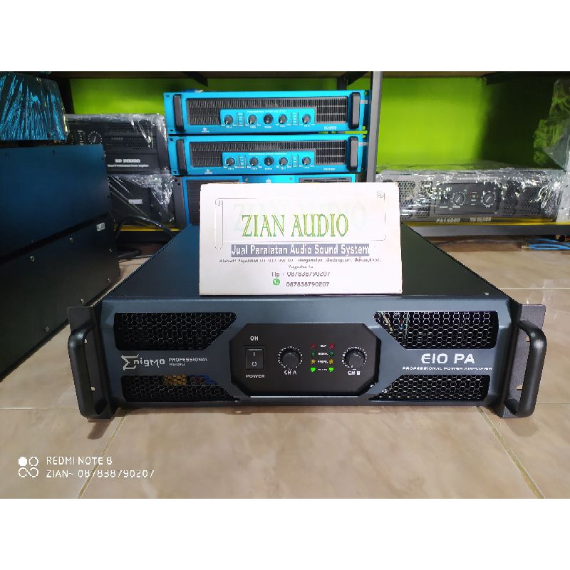 Power Amplifier ENIGMA E10PA Original 1000watt