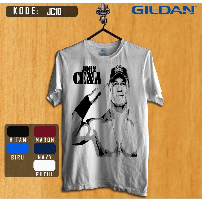 kaos smack down john cena original gildan jc 10