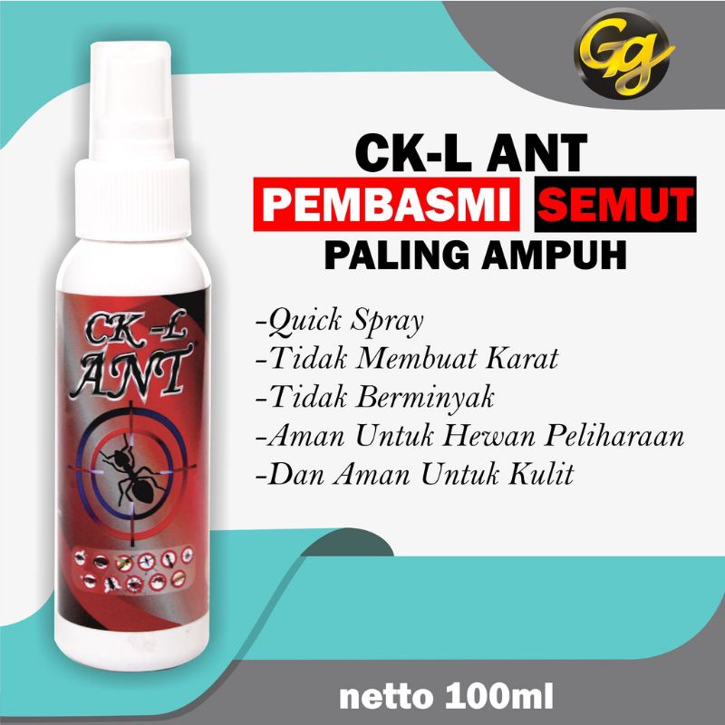 CK-L ANT OBAT RACUN SPRAY PEMBASMI SEMUT ANTI SEMUT CKL ANT 100ML