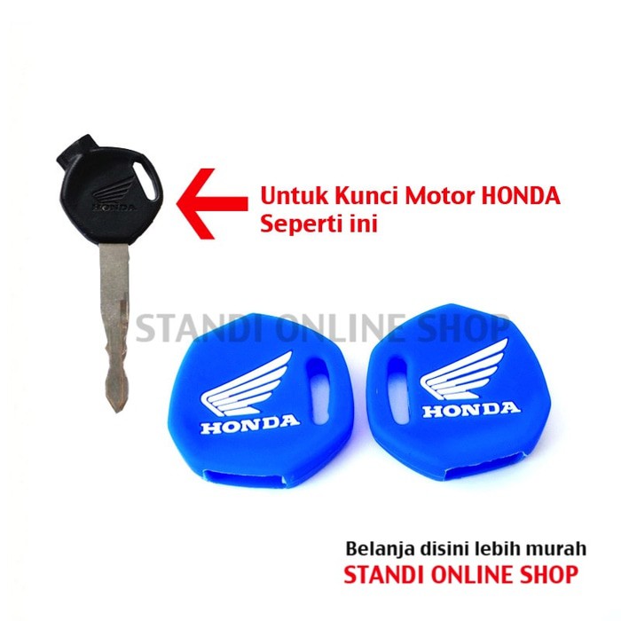 Kondom Kunci Silikon Kunci Keyshirt Motor Honda Scoopy Beat PCX Vario Murah