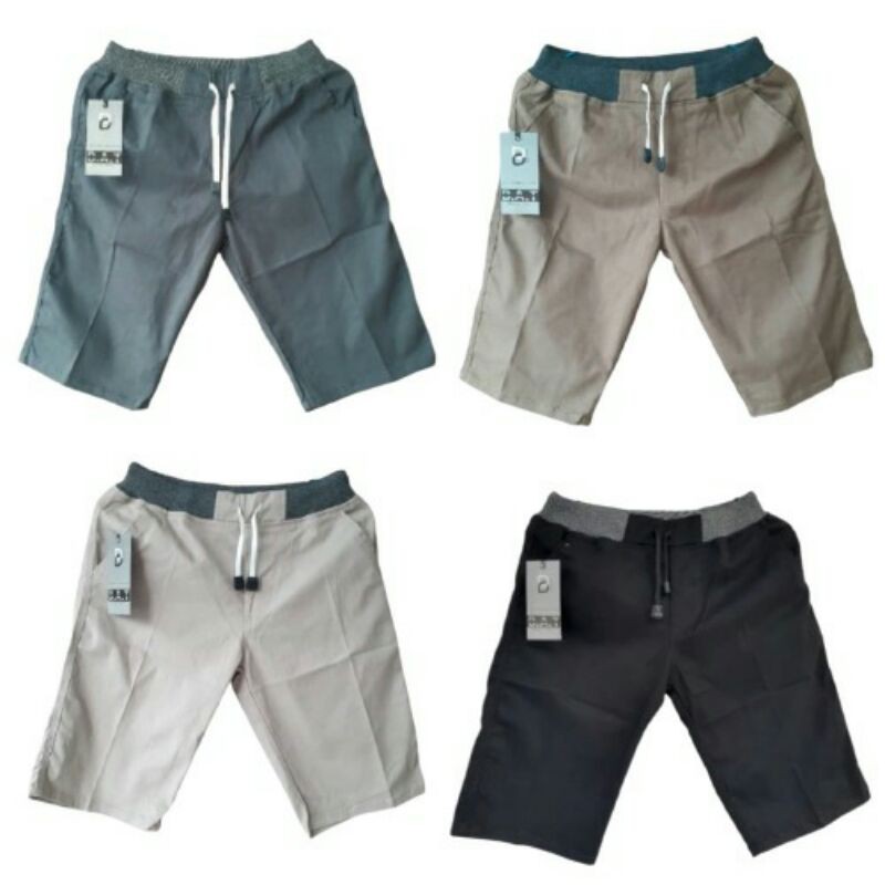 Celana Chino Pendek Pria (S-XXXL)