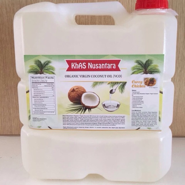 

Organic VCO Virgin Coconut Oil grosir khas 20 Liter