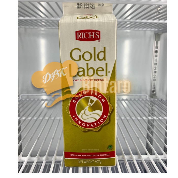 

rich's whip cream 907 gr