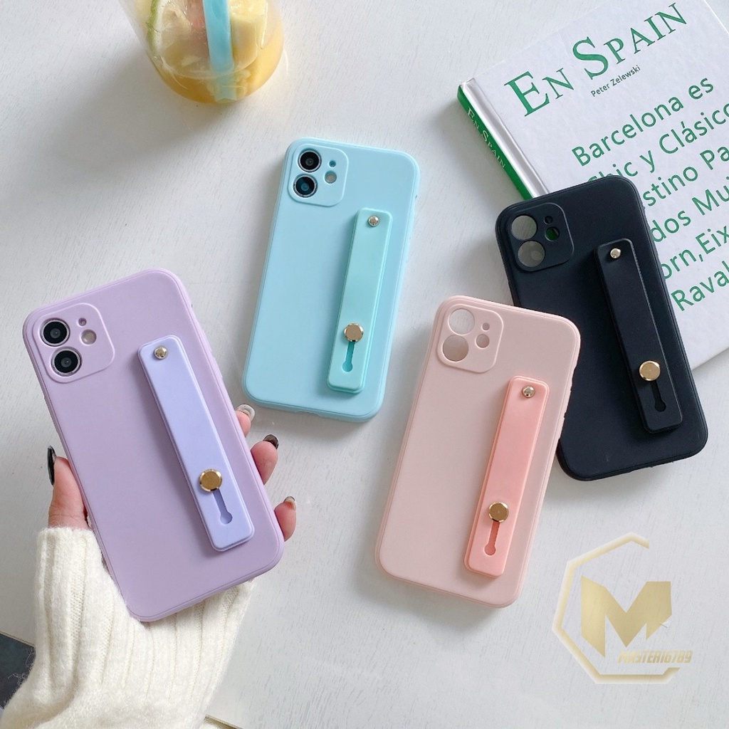 SOFTCASE MACARON HANDSTAND STANDING INFINIX HOT 10 10I PLAY 11 11S  NOTE 8 10 MA2578