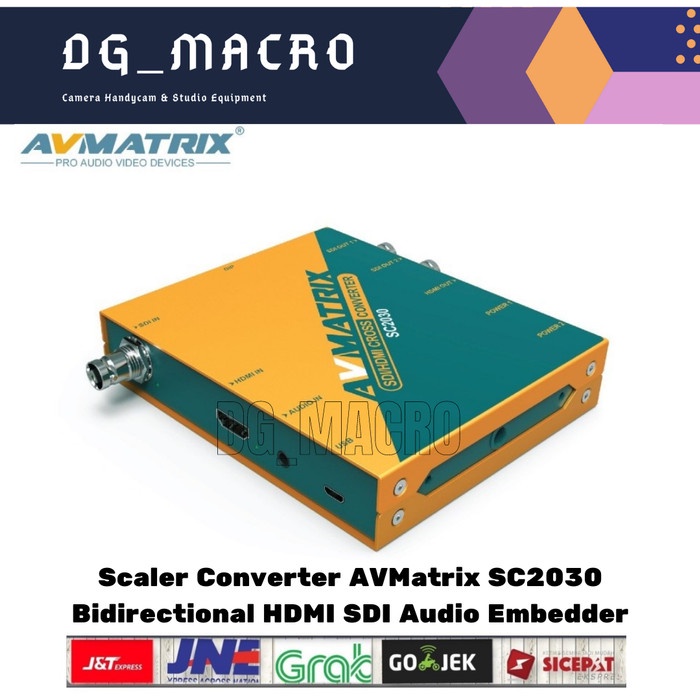 Scaler Converter AVMatrix SC2030 Bidirectional Audio Embedder