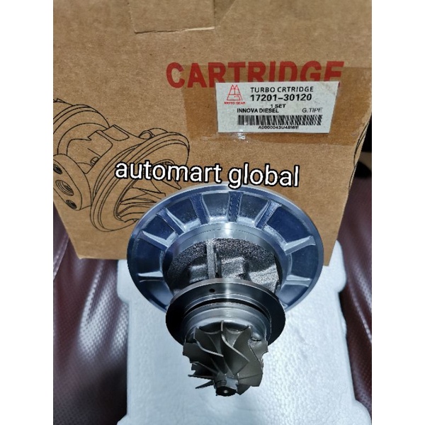 cartridge turbo charger Fortuner vnt 17201-30120 merk MG