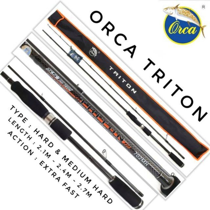 JORAN SPINNING ORCA TRITON 210 240 270 702MH 802MH 802H 902MH 902H CARBON KUAT RINGAN