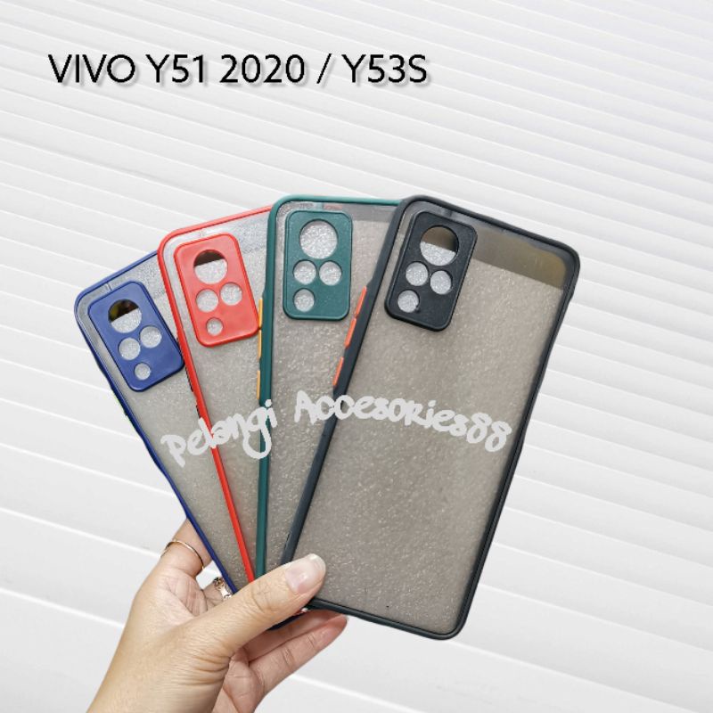 VIVO Y51 2020 / Y53S / Y51A / Y51S / Y31 2021 SOFTCASE CASE DOVE CASE FULL COLOUR