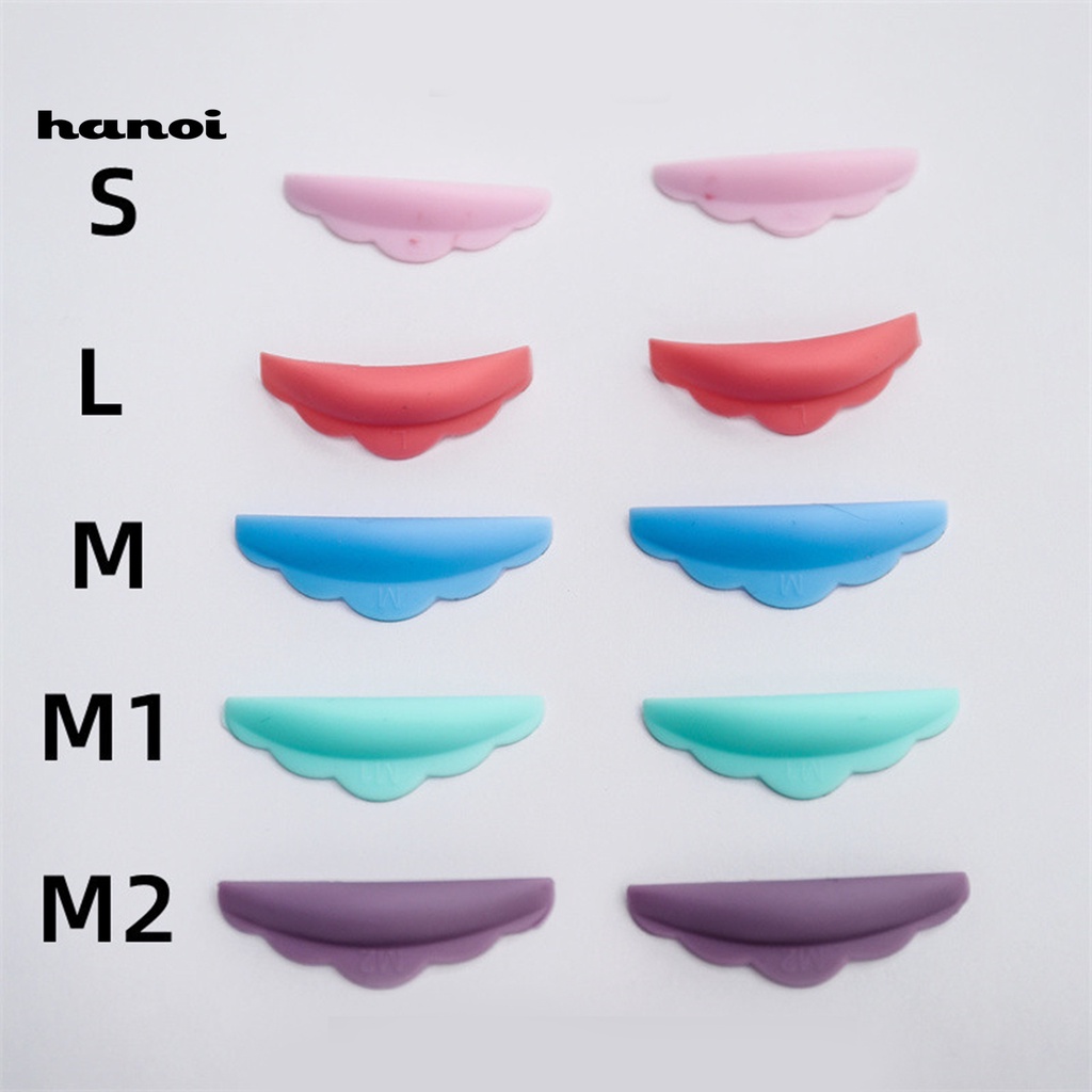 HQTM_5Pairs/Set Silicone Lash Perm Pad High Elasticity Non-Irritating Eyelashes Perming Rods Soft Extension Pad for Beauty Salon