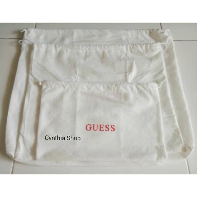 Dustbag original ori tas guess kecil sedang besar kantong sarung pelapis dust bag small medium large