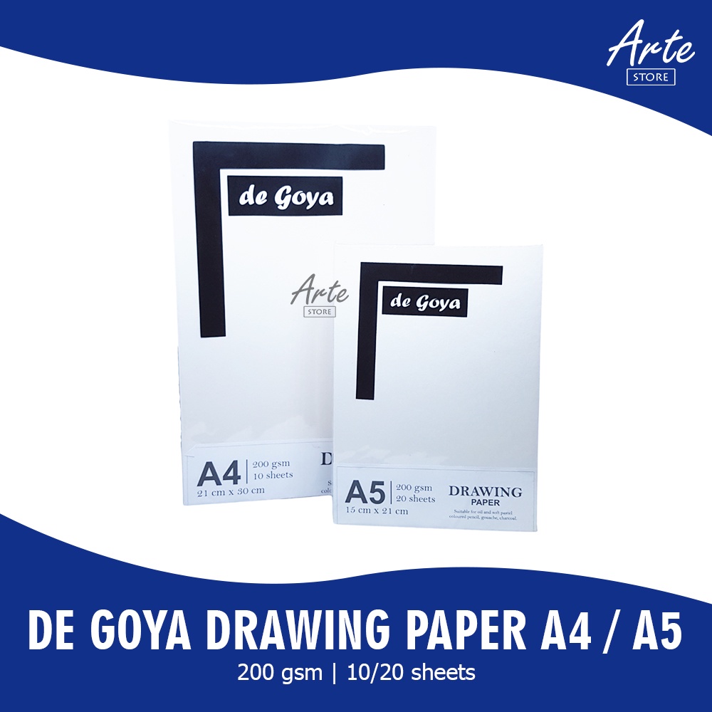 Kertas Gambar - DE GOYA Drawing Paper A4 / A5