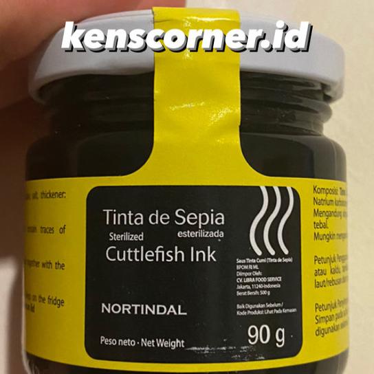 

Nortindal Cuttlefish Ink / Squid ink / Tinta Cumi Cumi