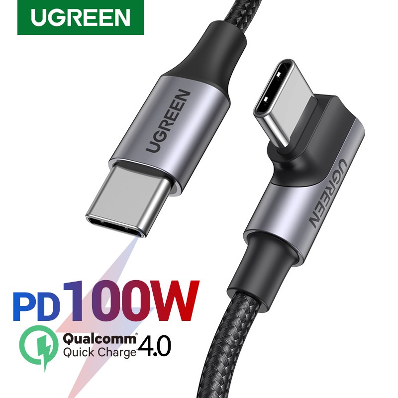 UGREEN Kabel Charger C to Type C Fast Charging 100W Cabel Data Charger Samsung S21 S22 iPad Pro MFI US334