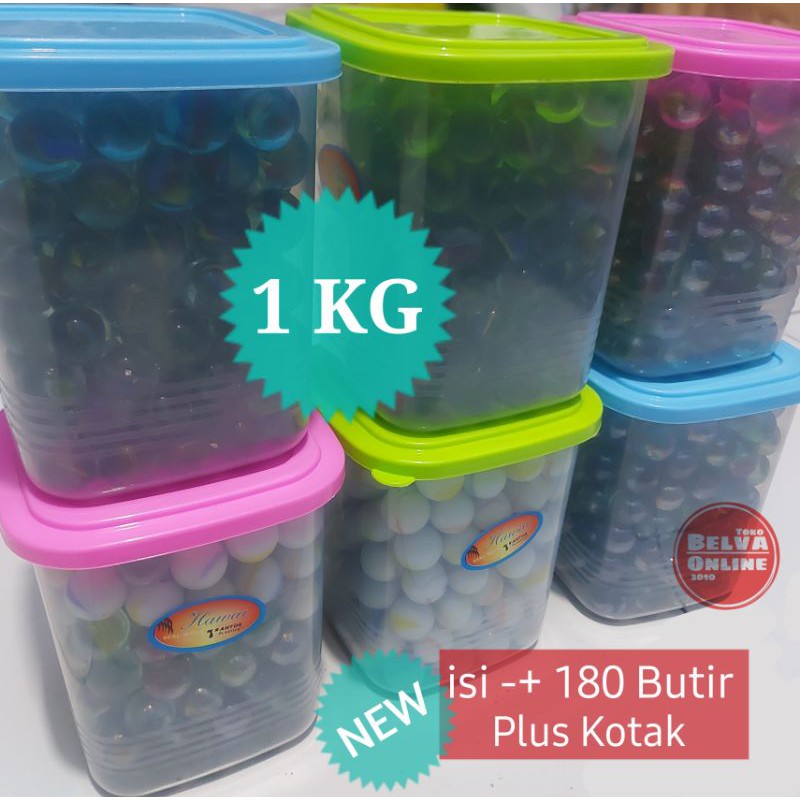 PAKET HEMAT KELERENG 1KG + TOPLES GUNDU KELECI NEKER MARBELS