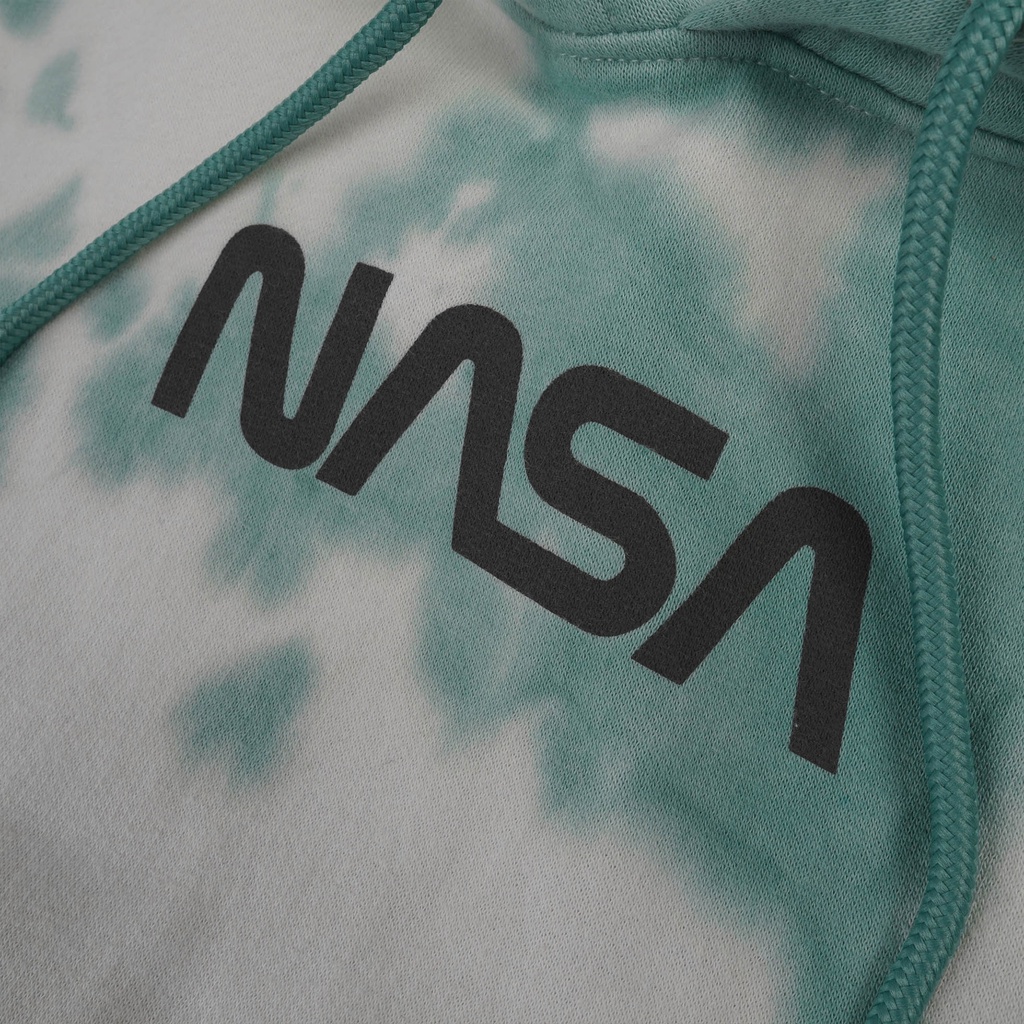 HPRSPACE NSA Pullover hoodie Front Logo Cloud Green