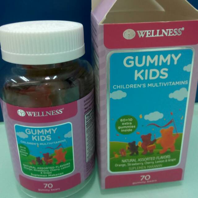 Wellness Gummy Kids Multivitamin isi 70