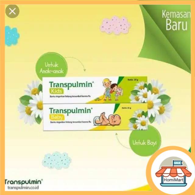 Transpulmin BB Balsam 20 Gr &amp; 10 gr Baby / Kids Balsam Bayi anak