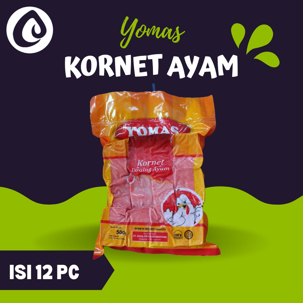 

YOMAS KORNET AYAM 500GR