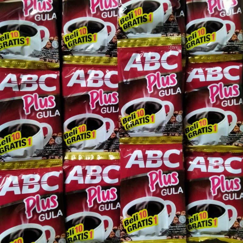 

kopi abc plus renceng isi 10