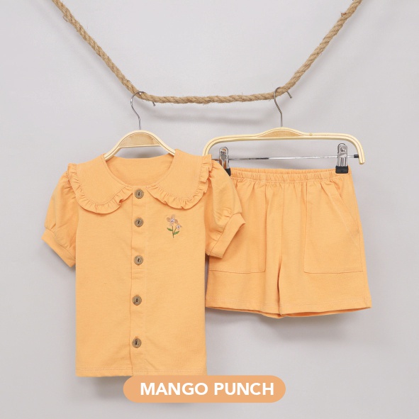 Mooi Setelan Anak Perempuan Paula Set-MANGO PUNCH