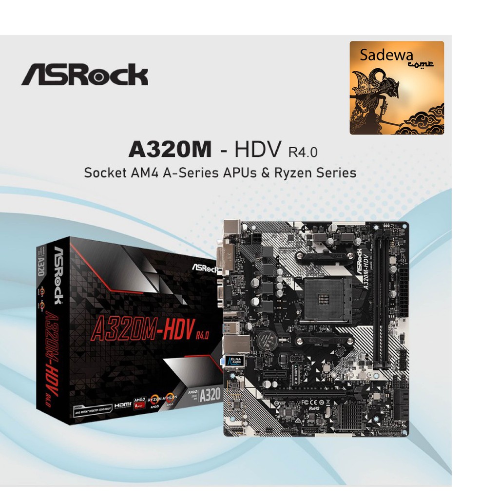 Motherboard Asrock A320M-HDV