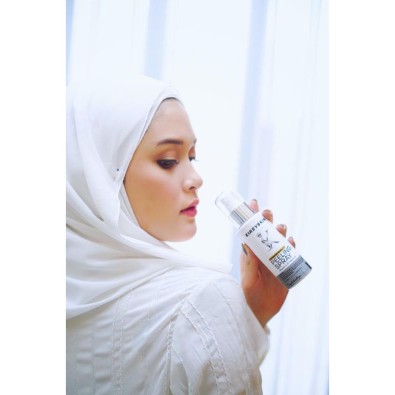 PEELING SPRAY WITHENING KIREYSKIN WAJAH DAN BADAN 100 ml Bpom