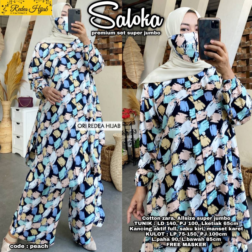 SALOKA SET SUPER JUMBO BEST SELLER 070510