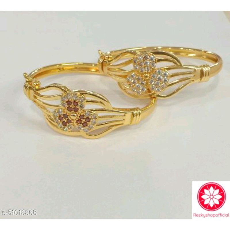 GELANG PERMATA 2425-GOLD PLATED