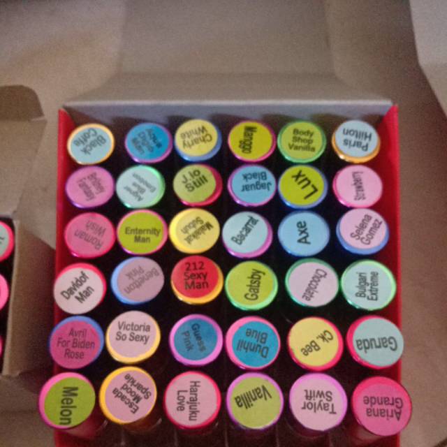 Parfum non alkohol 1 box botol 7ml