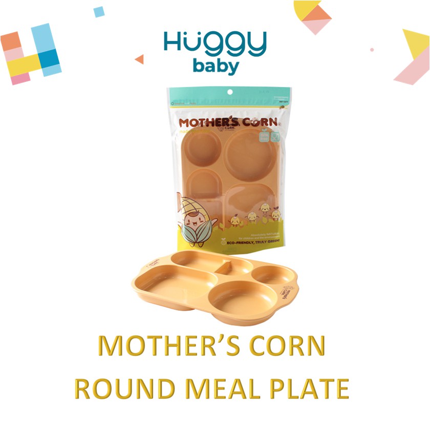 Mother's Corn Round Meal Plate | Piring Makan Anak