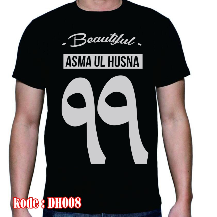 Baju Kaos Beautiful asmaul husna 99