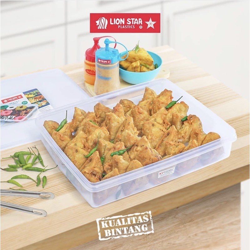 box donat / tempat kue gorengan LION STAR dicky k-5 kotak makanan