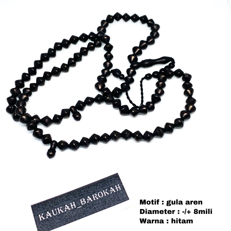 TASBIH KOKAH GULA AREN UKURAN 8