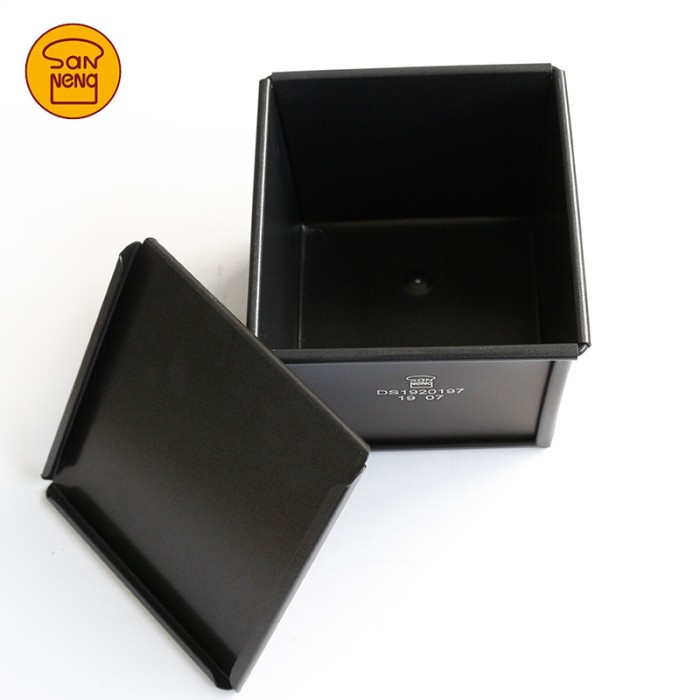 Sanneng DS1920197 Black Square low sugar toast box 450gr