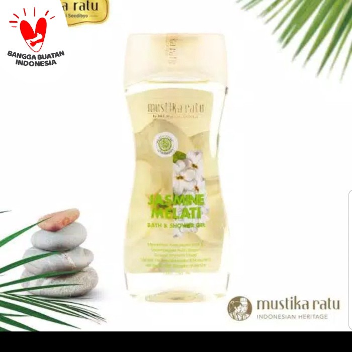 mustika ratu jasmine melati bath & shower gel 245 ml