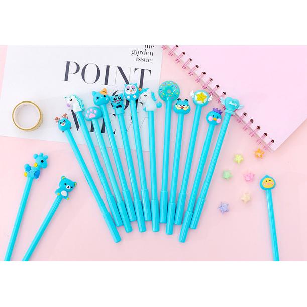 

PULPEN BIRU BLUE UNICORN DOMBA DONAT 3D - UNICORN