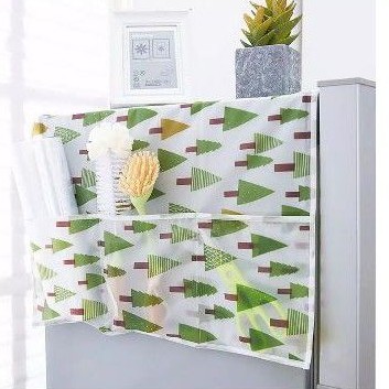 COVER KULKAS / TAPLAK KULKAS / PENUTUP KULKAS / KAIN KULKAS