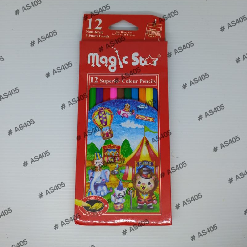 

Pensil Warna Pulas Magic Panjang 12 warna
