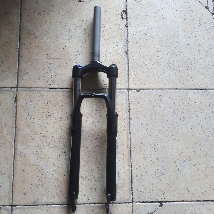 FORK SHOCKBREAKER SEPEDA DEPAN 26 MTB EVO TRAVEL 120 LOCK - HITAM