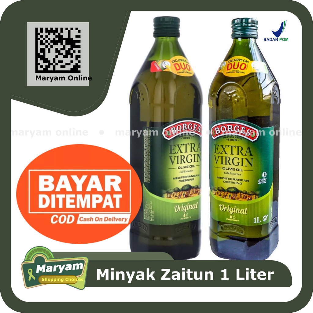 

Borges 1 Liter Minyak Zaitun Extra Virgin Olive Oil