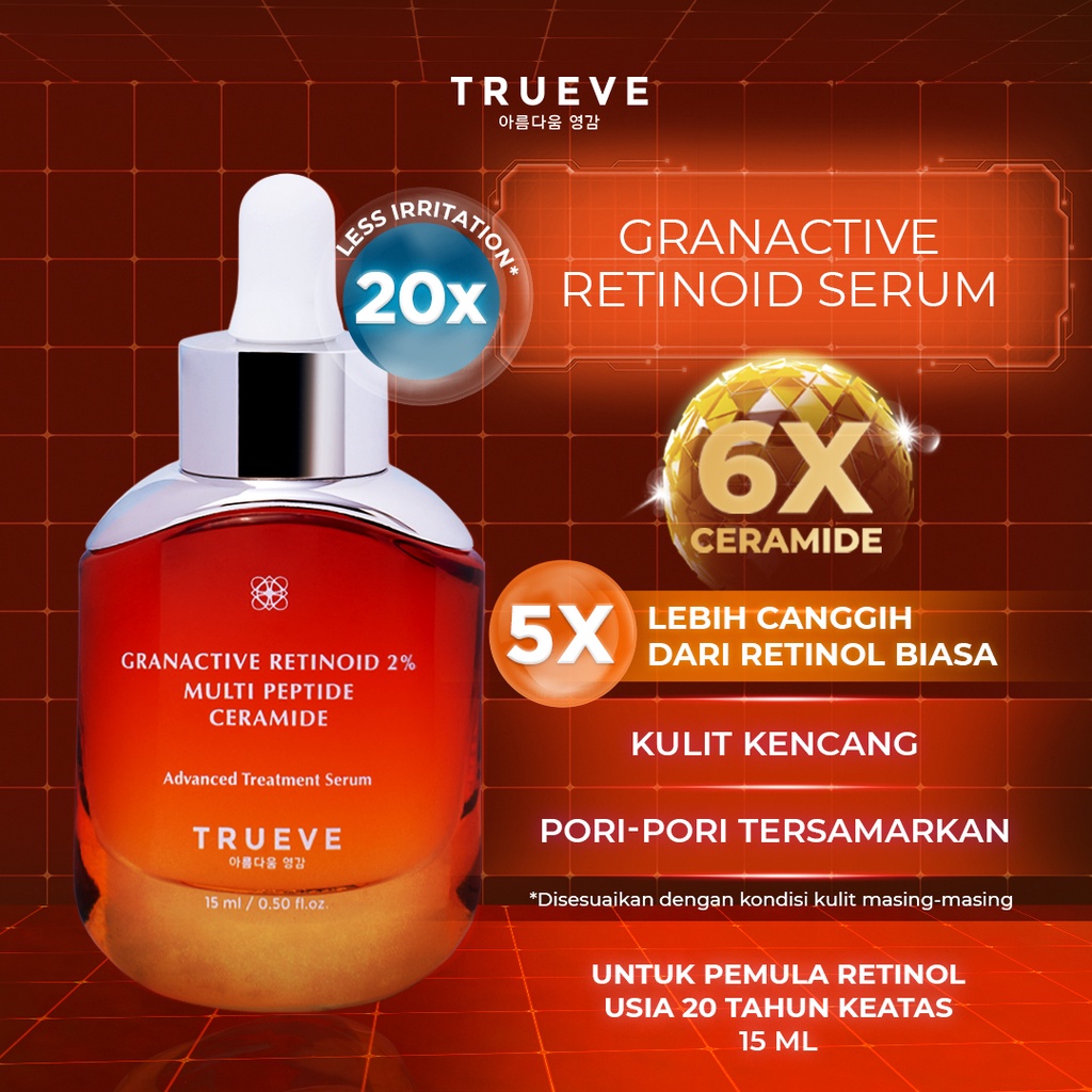 ★ BB ★ TRUEVE Granactive Retinoid Retinol Serum 15ml - Advanced Treatment Serum