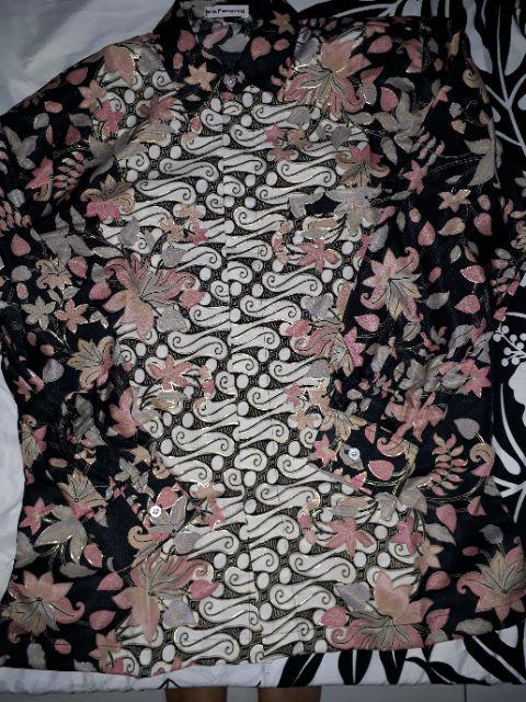 Couple Batik Hyva Black / Sarimbit Batik Hayva