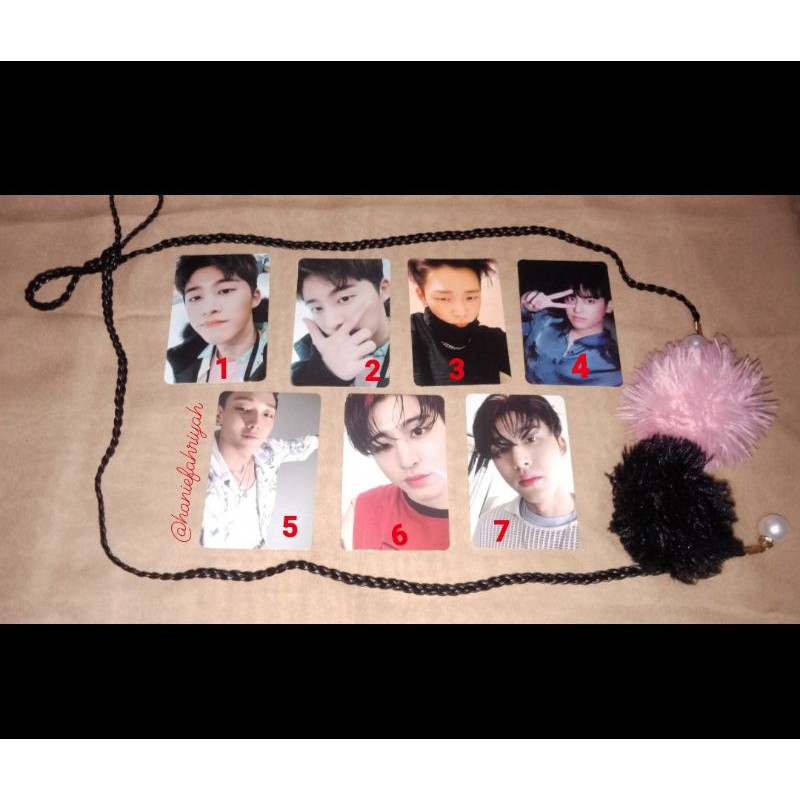 PHOTOCARD IKON OFFICIAL - MINI ALBUM NEW KIDS: CONTINUE & NEW KIDS REPACKAGE: THE NEW KIDS